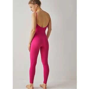 Free People Intimately Hot Pink Catsuit